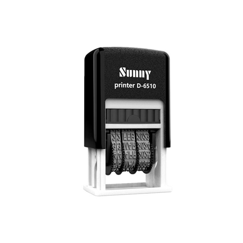 مهر اتوماتیک تاریخ زن سانی مدل Sunny D-6510