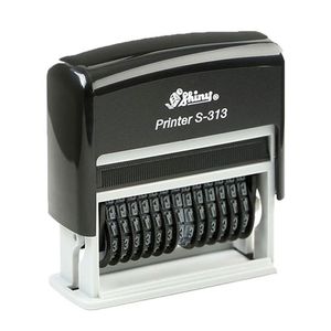  مهر اتوماتیک شماره زن 3 میل 13 رقم شاینی مدل S-313