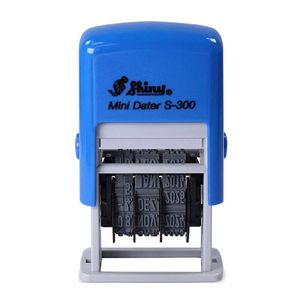 مهر اتوماتیک تاریخ زن 3 میل شاینی فارسی ولاتین مدل S-300