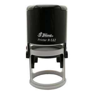 مهر دایره  تاریخ دار شاینی مدل R-532-D