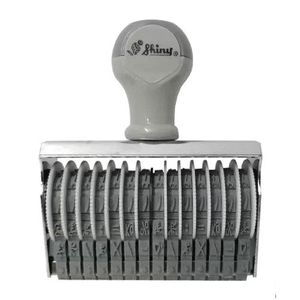 مهر شماره زن 5 میل 14 رقم شاینی مدل N-314