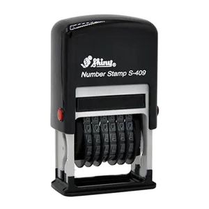  مهر اتوماتیک شماره زن 4 میل 6 رقم شاینی مدل S-409