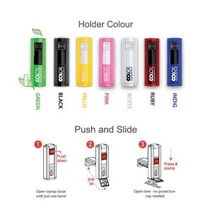  مهر اتوماتیک جیبی کلوپ مدل Pocket Stamp Plus 30
