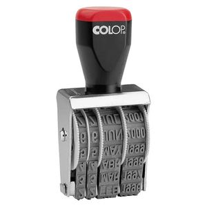 مهر تاریخ‌زن دستی انگلیسی کلوپ مدل Colop 09000