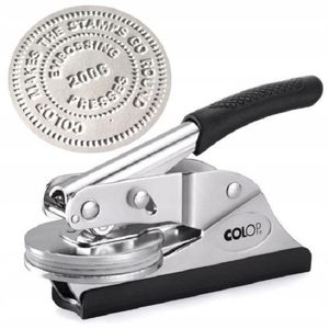 مهر برجسته پرسی کلوپ مدل Embossing Press