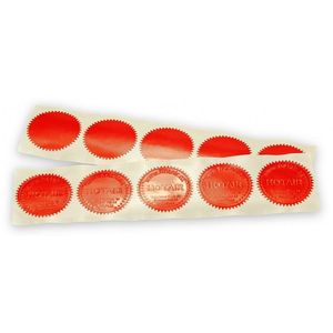 لیبل مهر پرسی کلوپ مدل Embossing Label 250 Pieces