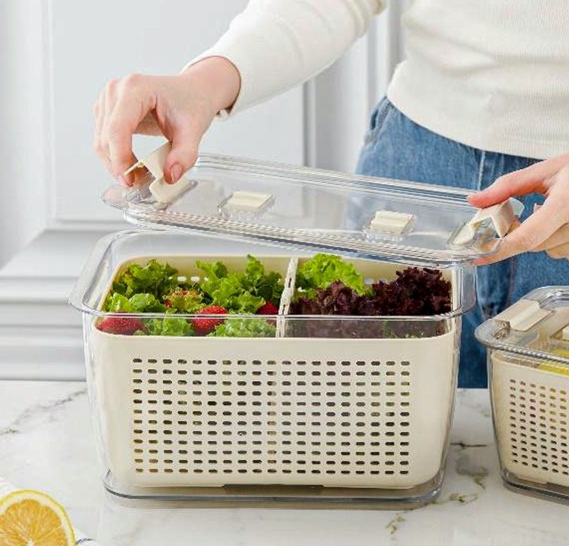 باکس میوه و سبزیجات اکسون مدل مرسانا ( مهرسانا ) سایز کوچک