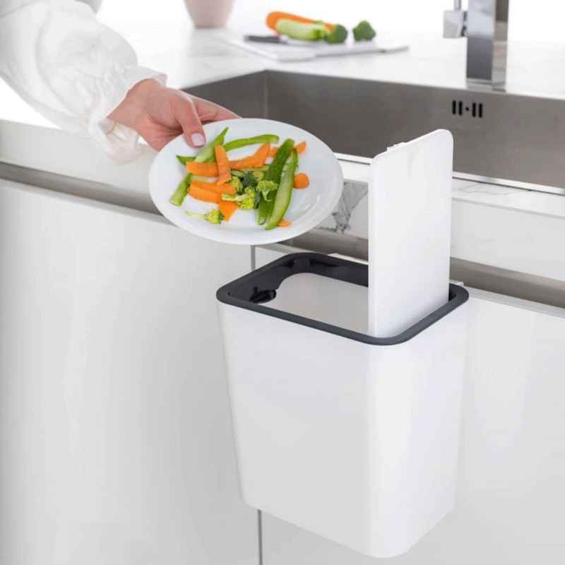 سطل زباله کابینتی لیمون مدل تاچ بدون آویز