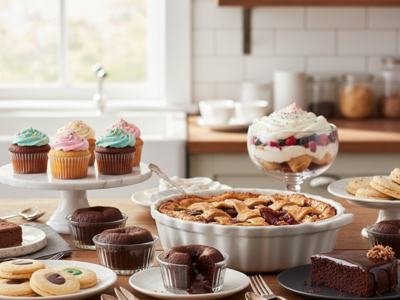 چطور ظروف مناسب برای سرو دسرهای خانگی انتخاب کنیم؟