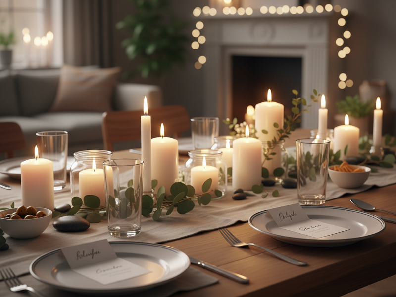 چطور با چند ظرف ساده، میز پذیرایی شیک و کم‌هزینه بچینیم؟