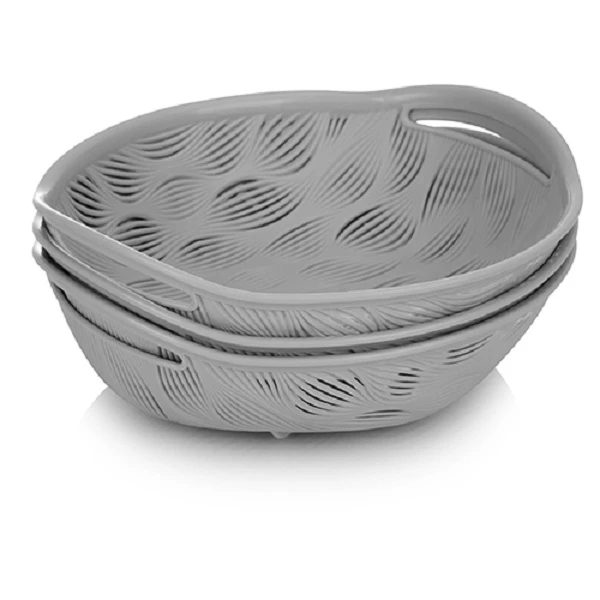 سبد سبزیجات هوم کت مدل فلورا بسته۳ عددی