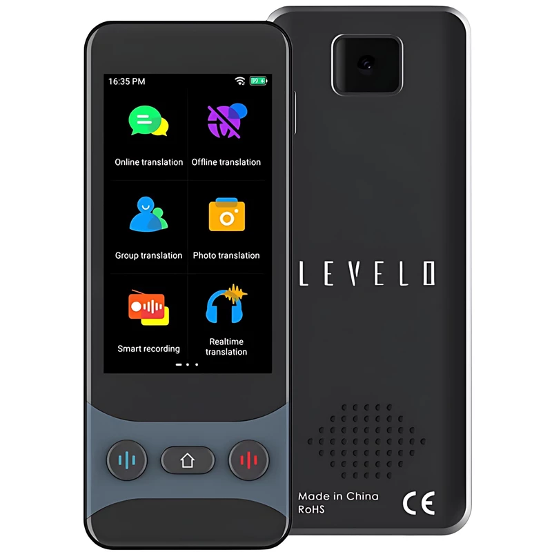 مترجم صوتی همراه آفلاین و آنلاین لِوِلو FluentLink