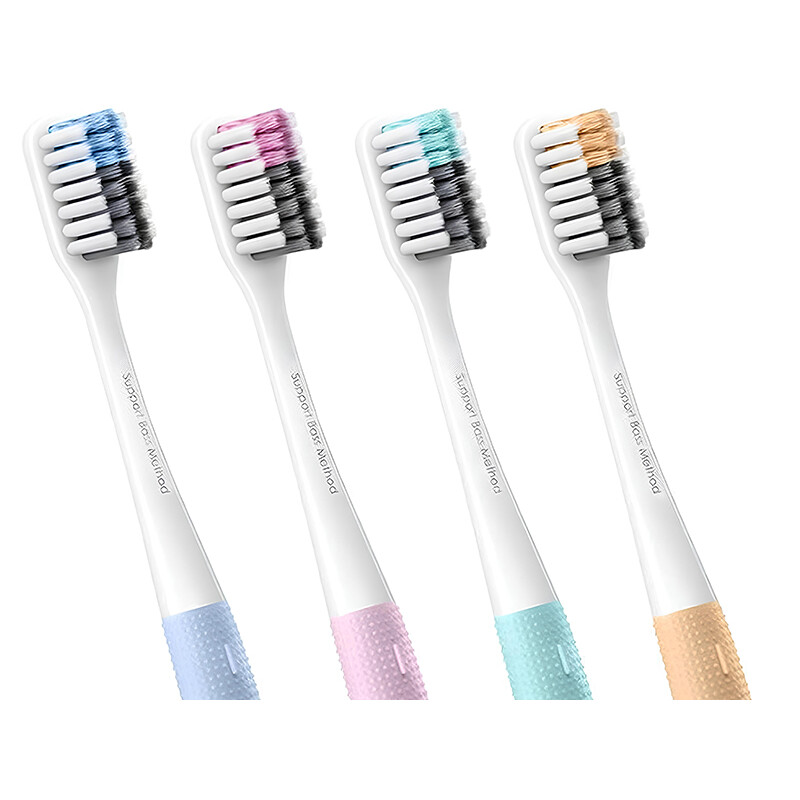 بسته 4 عددی مسواک شیائومی به همراه پک نگهداری Xiaomi Doctor B Bass Toothbrush