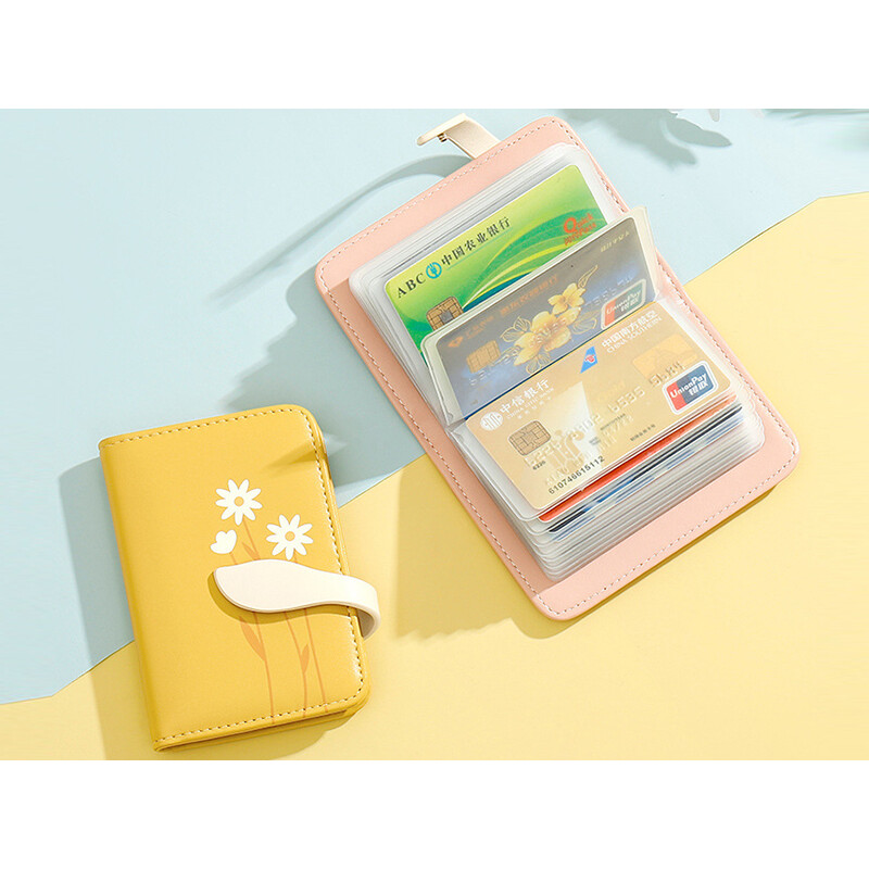 کیف کارت زنانه و دخترانه کوچک گلدار TAOMICMIC Y8896 wallet women