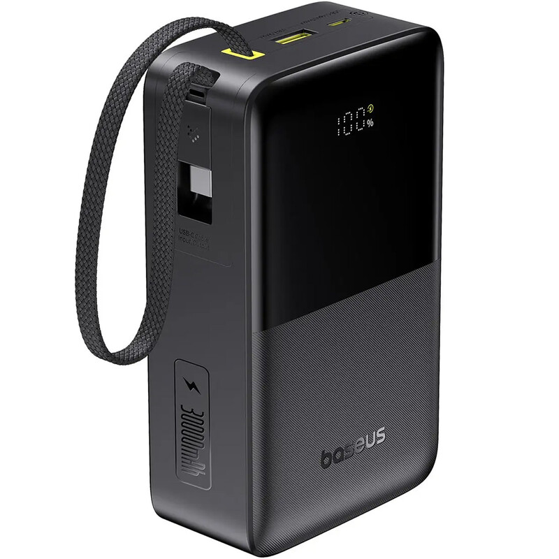 پاور بانک 30000 باسئوس Baseus مدل PPBD2P-3022 با کابل تایپ سی