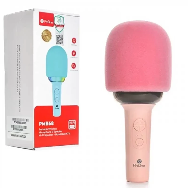 میکروفون و اسپیکر بیسیم دستی پرووان ProOne مدل PMB68 شارژی