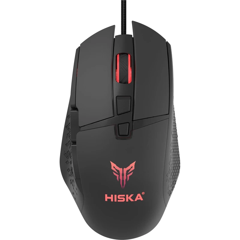 ماوس گیمینگ سیمی هیسکا HISKA مدل HX-MOG335‎