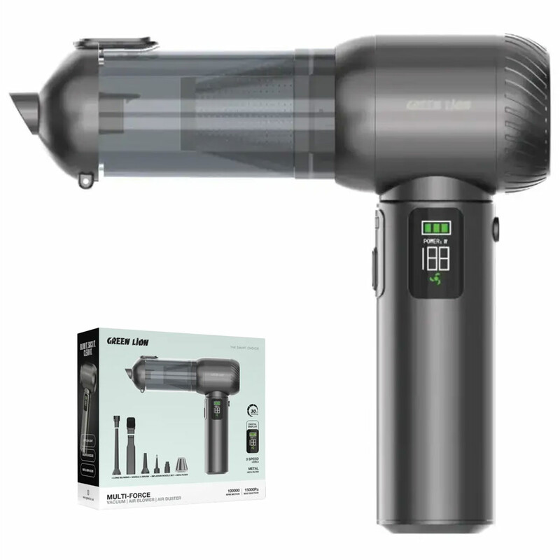 جارو شارژی و جت فن گرین لاین مدل GB-286X چند منظوره