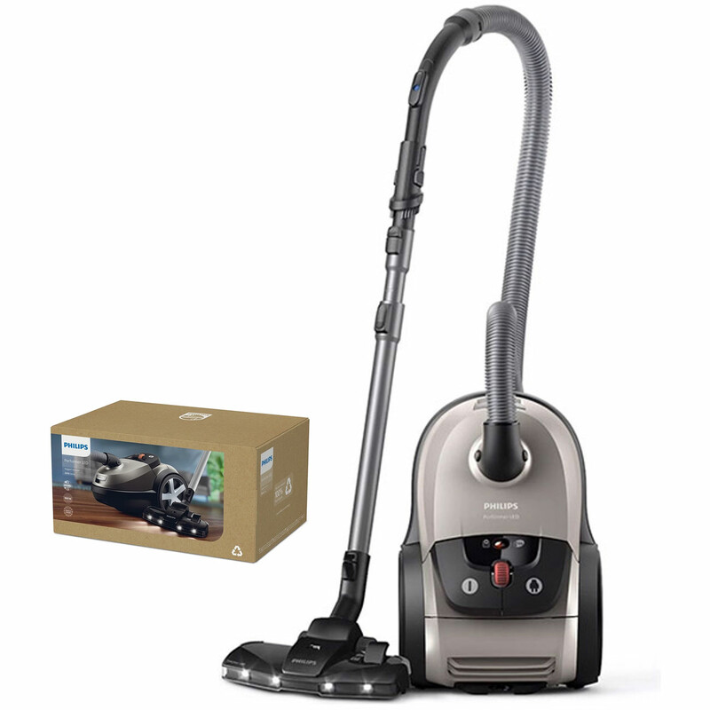 جارو برقی فیلیپس Philips اصل مدل XD8052 چراغ دار با فیلتر HEPA 13