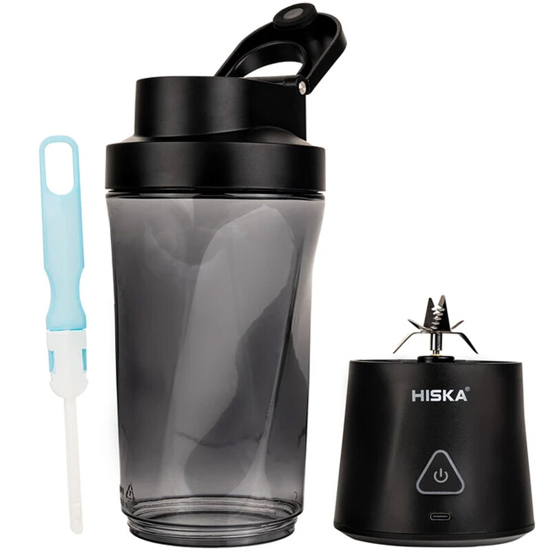 مخلوط کن و شیکر شارژی هیسکا HISKA مدل HR-87 ظرفیت 700 میلی‌لیتر