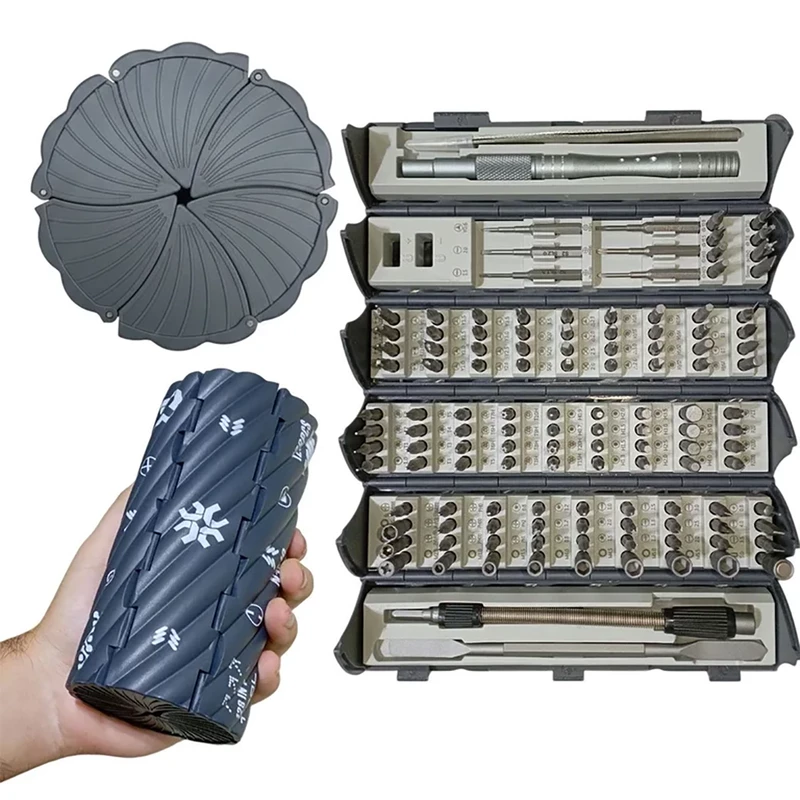 ست پیچ گوشتی دقیق 128 کاره مدل 9906 با سختی HRC52-54