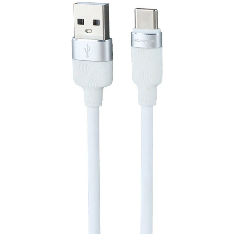 کابل شارژ USB به USB-C هایکواستار HICOSTAR مدل 160C جریان 3 آمپر 1 متر