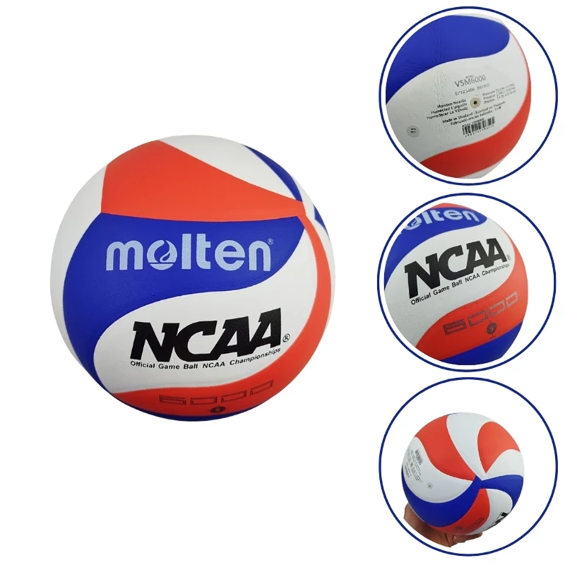 توپ والیبال مولتن Molten مدل V5M6000 طرح NCAA سایز 5