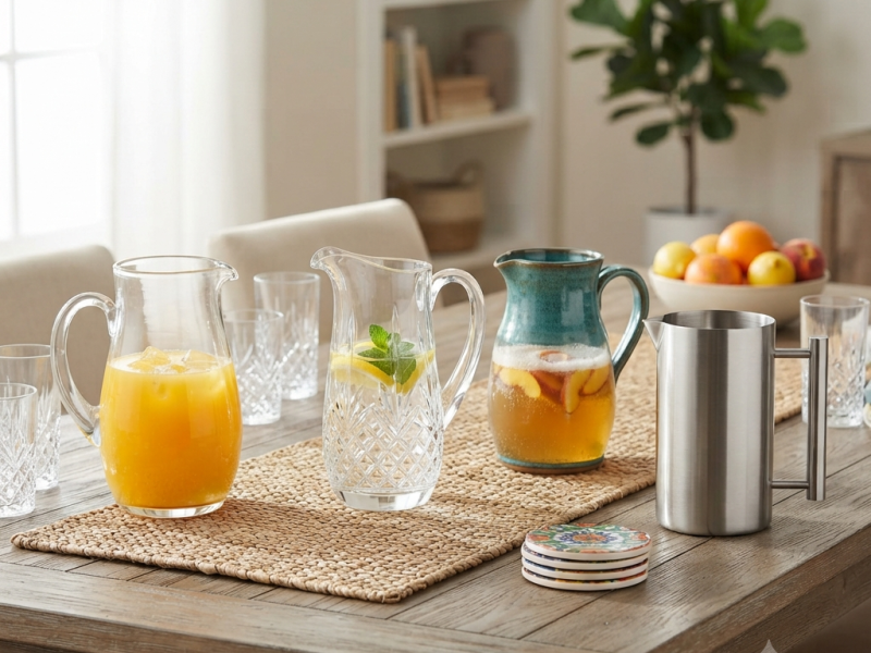 راهنمای خرید پارچ مناسب برای پذیرایی