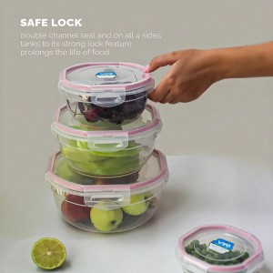 سرویس فریزری 10 پارچه  سیف لاک ویرو