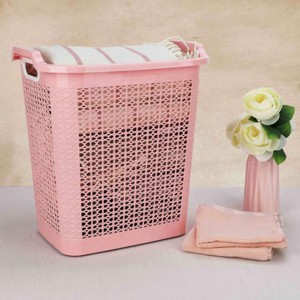 سبد رخت مستطیل چرخدار هوم کت