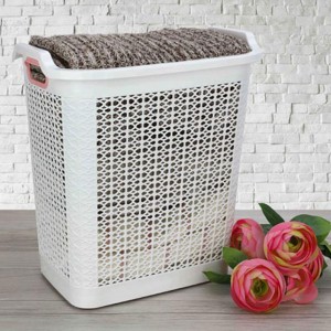 سبد رخت مستطیل چرخدار هوم کت