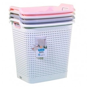 سبد رخت مستطیل چرخدار هوم کت