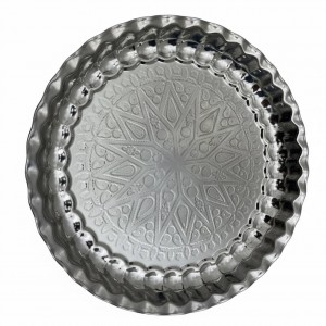 سینی استیل گرد