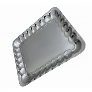 سینی استیل مستطیل