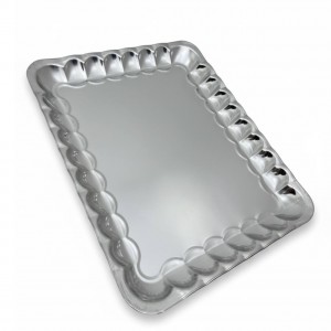 سینی استیل مستطیل