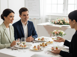 ۱۰ نکته برای خرید سرویس پذیرایی عروس