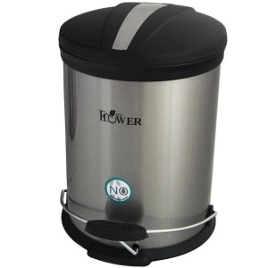 سطل زباله استیل مدل Flower