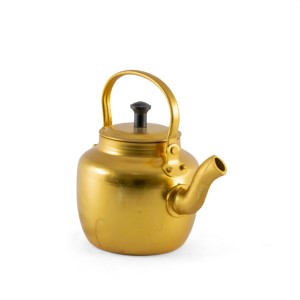 کتری ( قوری ) آلومینیوم ، روحی مدل طلایی