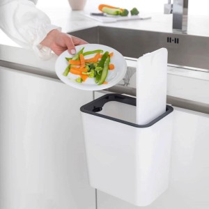 سطل زباله کابینتی لیمون مدل تاچ بدون آویز