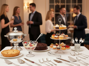 راهنمای انتخاب بهترین ظروف سرو شیرینی برای مهمانی‌ها