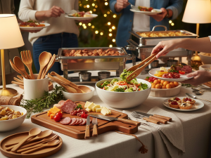 راهنمای استفاده و نگهداری از ظروف سرو بامبو یا چوبی در مهمانی‌ها