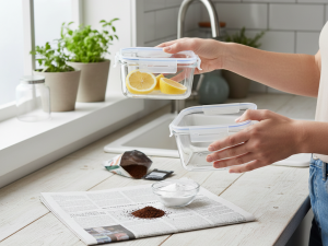 روش‌های ساده برای جلوگیری از بو گرفتن ظروف پلاستیکی و شیشه‌ای