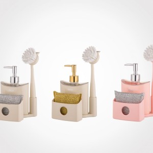 جا مایع ( مخزن صابون مایع ) لیمون