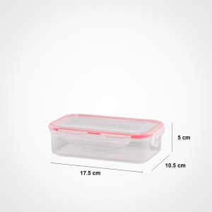 ظرف فریزری مستطیل ۴۵۰ میلی لیتر لیمون