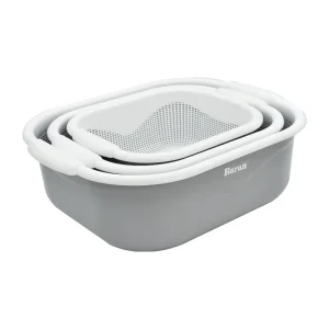 ست ابکش و لگن ۶ پارچه باران