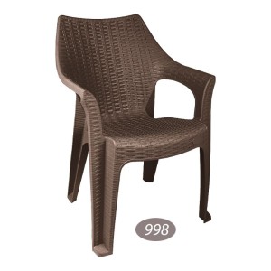 صندلی دسته دار حصیری بافت ناصر