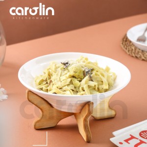 پاستا خوری پایه چوبی  لاویز کارولین