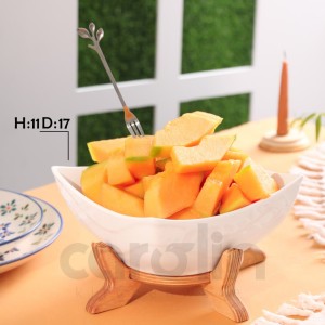 آجیل خوری پایه چوبی  آوینا کارولین