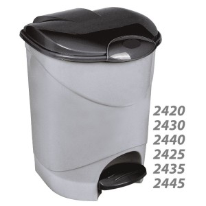 سطل پدالی دو جداره مرجان ۳ ناصر