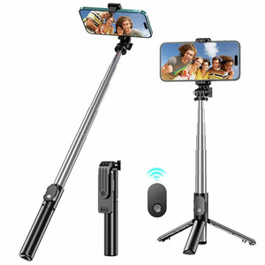 مونوپاد و سه پایه بلوتوثی گرین لاین ( Green Lion) مدل Tripod Selfie Stick GNTRISTKBK